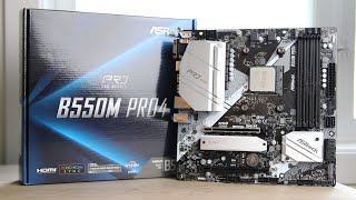 ASRock B550m Pro4 Review  Packed with features [upl. by Arikal14]