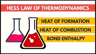 Hess Law Thermodynamics Numericals  Class 11th Chemistry [upl. by Laney354]