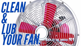 Service your FANClean and lube your fan [upl. by Nicholl536]