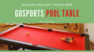 GoSports Pool Table Review [upl. by Kafka]