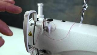 How to Thread a Juki DDL8700 Industrial Sewing Machine [upl. by Lakin]