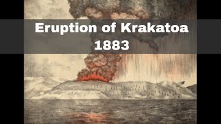 27th August 1883 The eruption of Krakatoa [upl. by Leod905]