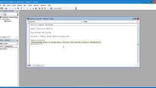 Running Access VBA Code in a Macro [upl. by Wendi]