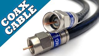 How to make COAX Cable Wire  RG6  Tutorial Guide [upl. by Llerrem]