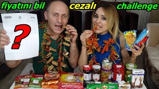 FİYATINI BİL CHALLENGE  CEZALI KOMİK VİDEO RUKİYE ÇETİNKAYA [upl. by Narcho]