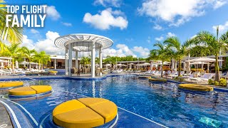 GRAND AT MOON PALACE CANCUN  Luxury AllInclusive  Full Tour in 4K [upl. by Anicnarf]