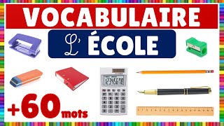 Vocabulaire  lécole [upl. by Henricks]