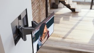 The most advanced motorized TV wall mounts [upl. by Eldrida717]