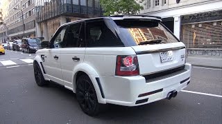 Land Rover Hamann Range Rover Sport Conqueror II  CRAZY SOUND [upl. by Nasar]