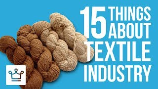 15 Things You Didnt Know About The Textile Industry [upl. by Hanima]