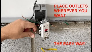 How to Add a Garage Outlet the Easy and Safe Way Detailed [upl. by Berk]