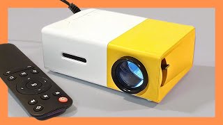 YG 300 LED Mini Projector Home Cinema Review [upl. by Royal]