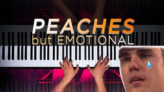 Peaches  Justin Bieber ft Daniel Caesar amp Giveon Piano Cover by The Theorist [upl. by Naesar]