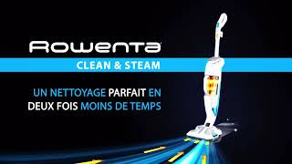 ROWENTA  Clean amp Steam  Les premiers gestes  Sélectionner le débit vapeur [upl. by Bianchi]