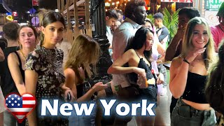 🇺🇸 MANHATTAN NIGHTLIFE AREAS  PACKED BARS amp CLUBS Summer Update【ENTIRE TOUR】Best Neighborhoods [upl. by Gould]