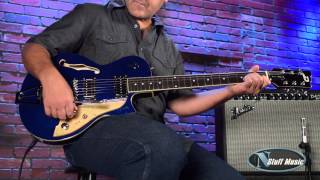 Duesenberg Starplayer TV  Blue Sparkle  N Stuff Music [upl. by Landry]