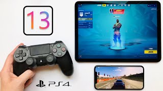 iOS 13  Comment Jouer aux Jeux iOS avec une Manette PS4 ou Xbox [upl. by Lanctot210]