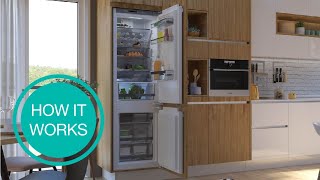 How It Works Integrated Fridge Freezer • NatureFresh by Gorenje [upl. by Arekahs]