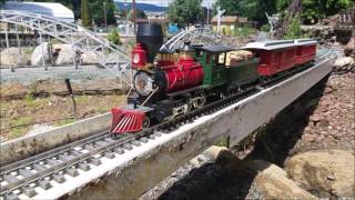 HUGE GScale Garden Railroad [upl. by Annodal]