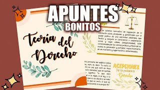 APUNTES BONITOS DIGITALES EN WORD PASO A PASO [upl. by Brebner841]