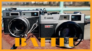 Yashica Electro 35 GSN vs Canon Canonet QL17 GIII [upl. by Kuster]