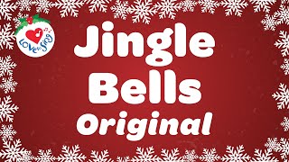 Jingle Bells Original Christmas Song with Lyrics 🎅 [upl. by Ahserkal714]