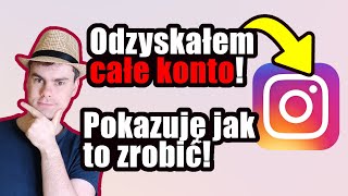 Jak odzyskać konto na instagramie CAŁE KONTO Poradnik [upl. by Beesley]