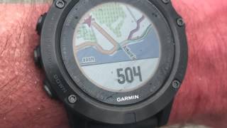 Garmin Fenix 5X Maps and Courses [upl. by Yajet]