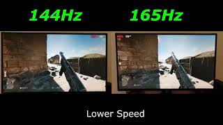 144Hz vs 165Hz  280FPS [upl. by Aihseyk]