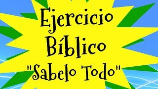 Ejercicio Biblico  Ministerio Juvenil [upl. by Aicemaj]