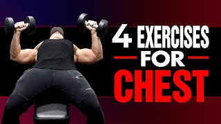 Build The PERFECT Chest With These 4 Exercises MEN DO THIS [upl. by Allets264]