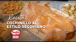 Sabrosa receta Cochinillo al estilo Segoviano 😎  Sofía [upl. by Cormier264]