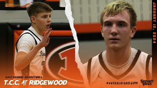 Defense Leads Ridgewood past TCC 🏀 [upl. by Leinadnhoj]