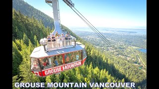 GROUSE MOUNTAIN the peak of vancouver BC [upl. by Yanat]