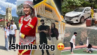 Shimla Part2  Taniya vlog [upl. by Ahsikram]