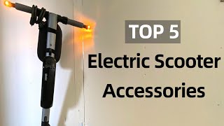 Top 5 Best Electric Scooter Accessories [upl. by Eniamrahc824]