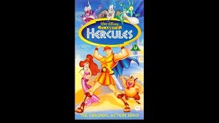 Opening to Hercules UK VHS 1998 [upl. by Brey538]