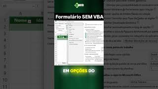 Segredo do Excel  Formulário sem VBA [upl. by Trey678]