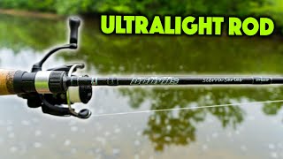 Fishing With The DOBYNS SIERRA Ultralight Rod [upl. by Dorinda]