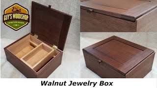 Walnut Jewelry Box [upl. by Lamb453]