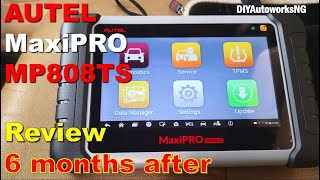 Autel MaxiPRO MP808TS Review AFTER SIX plus MONTHS [upl. by Christin]