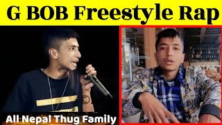 Milena Level Tero Bau Bola Yeh  GBOB Freestyle Rap  All Nepal Thug Family G BOB  ANTF NEPAL [upl. by Suoiluj]