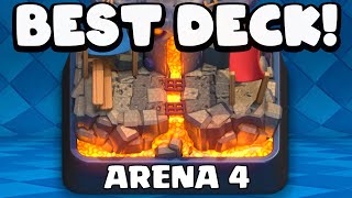 Best Arena 4 Deck in Clash Royale [upl. by Himelman6]