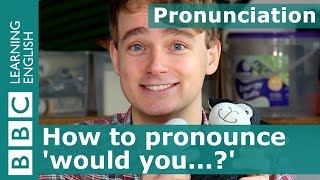 Pronunciation How to pronounce would you [upl. by Kwasi]