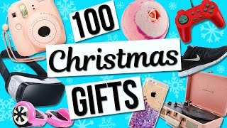 100 Christmas Gift Ideas Holiday Gift Guide For Girls [upl. by Alcine]