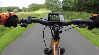 1000 watt electric Carrera Vengeance mountain bike [upl. by Meehahs]