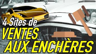 🚗 VENTE AUX ENCHÈRES  🚗 4 sites pour acheter ces voitures [upl. by Eserrehs]