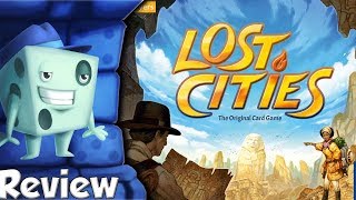 Lost Cities Review  with Tom Vasel [upl. by Hsepid740]