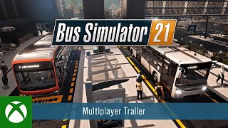 Bus Simulator 21  Multiplayer Trailer [upl. by Eelnodnarb]