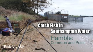 Catch Fish in Southampton Water HAMBLE COMMON AND POINT [upl. by Stoller]